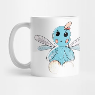 Blue love Bug Mug